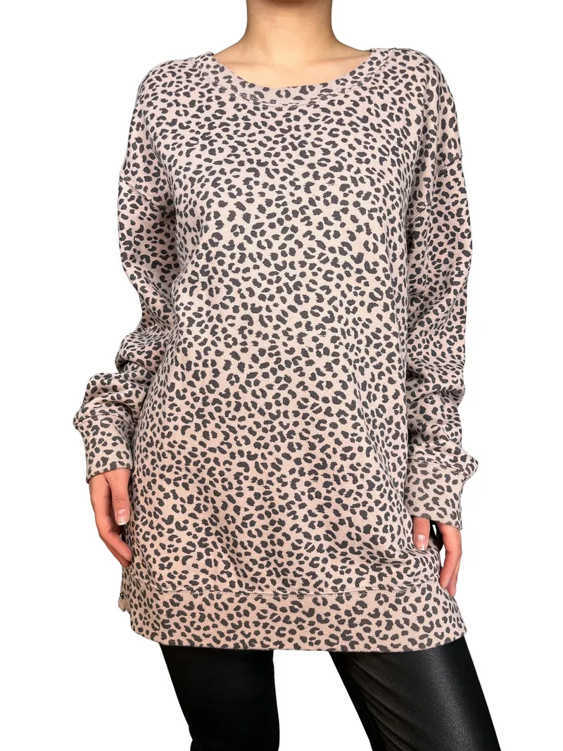 ABERCROMBIE & FITCH Polerón Animal Print