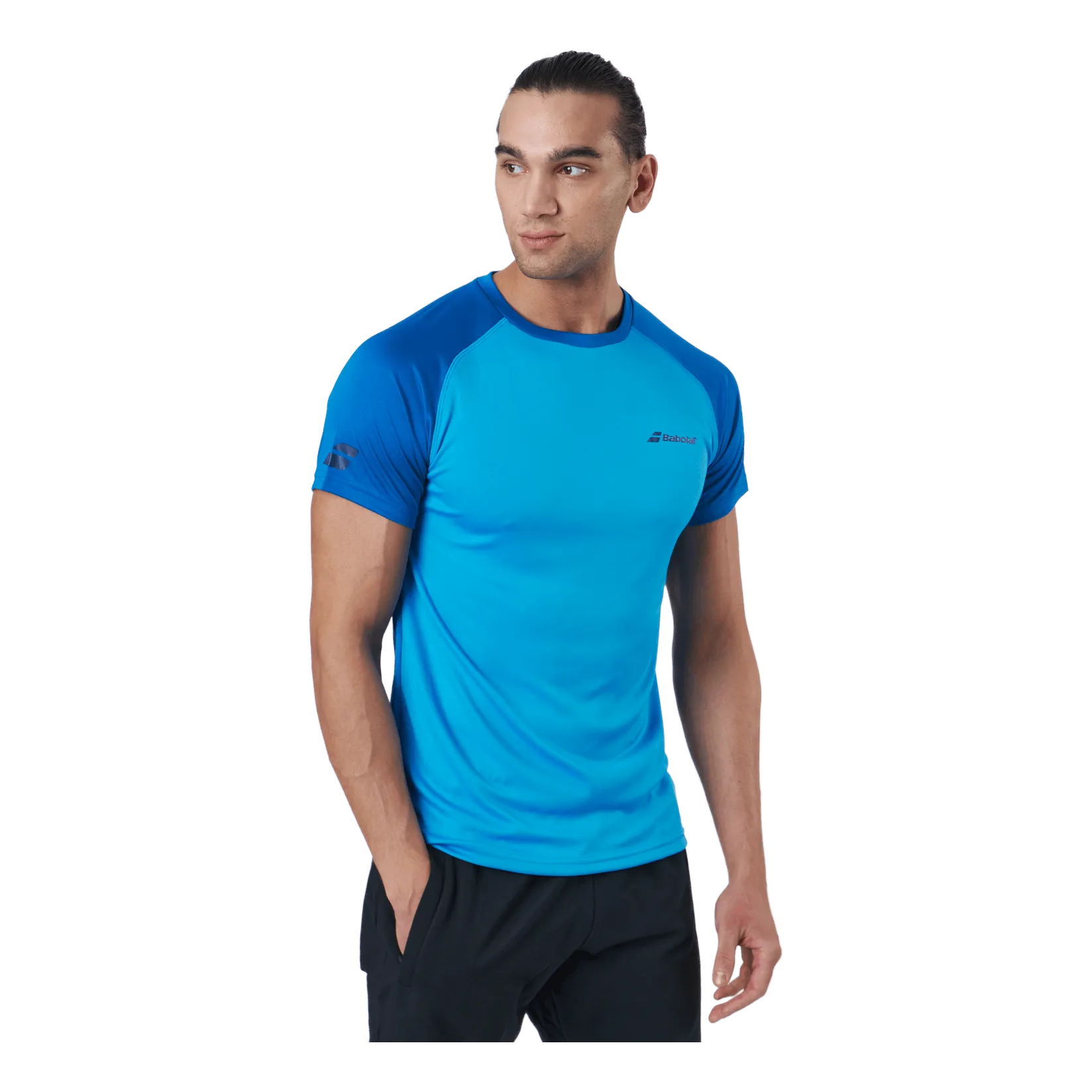 Babolat T-shirt Play Crew Neck Light Blue