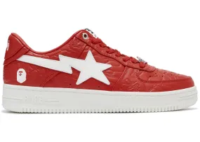 BAPE A Bathing Ape Sta Low #3 "Line Camo Red"