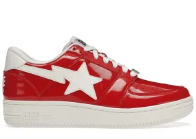 BAPE Bape Sta Low "Patent Red"