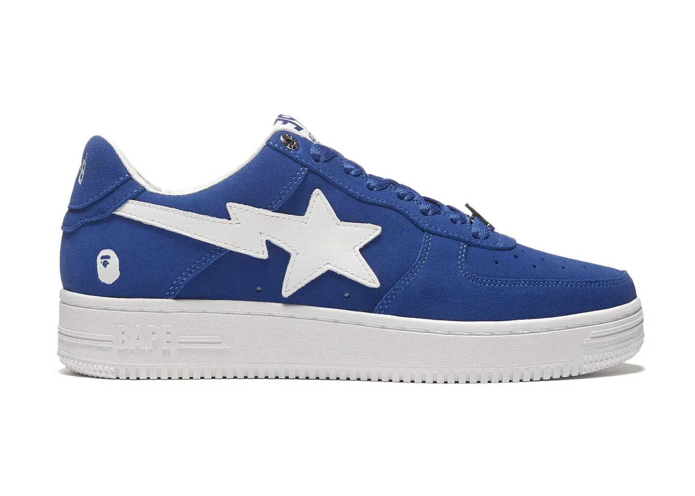 BAPE Bape Sta "Low Blue Suede"