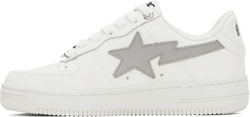 BAPE Sta #3 M1 "White/Grey"