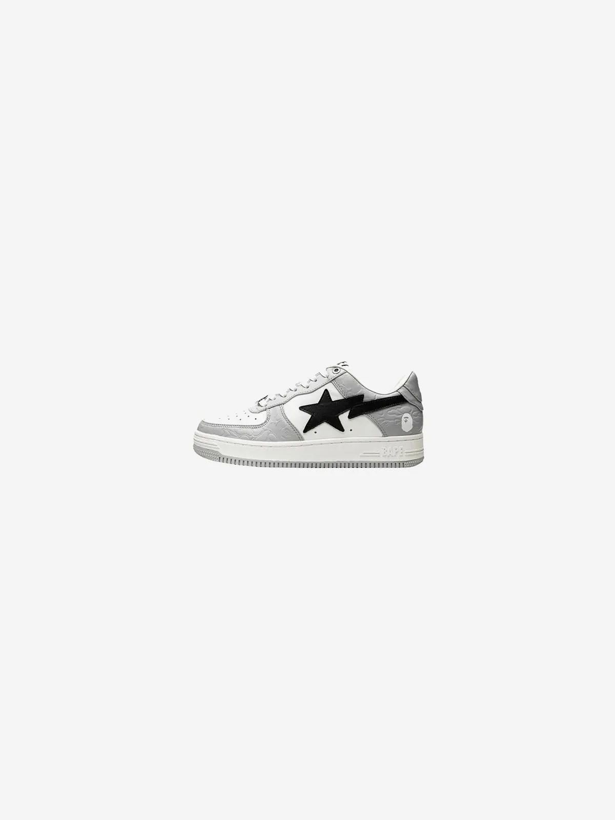 Bape STA Low White Grey