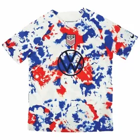 Camiseta de entrenamiento previa al partido de EE. UU. 2022-2023 (blanca)