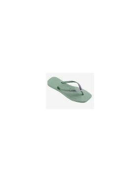 Chanclas Mujer Havaianas Square Glitter Verde Agua