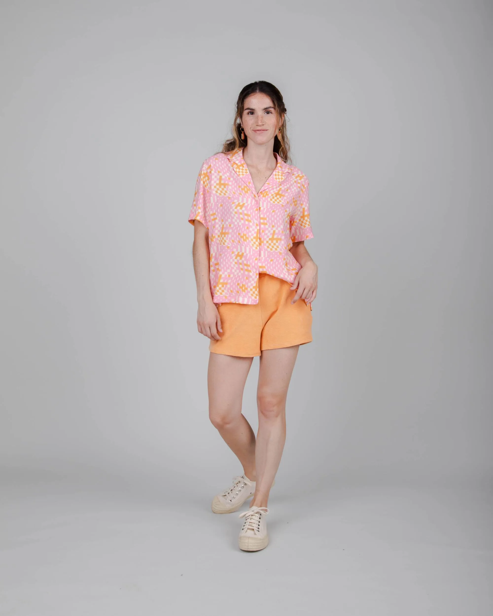 Dizzy Aloha Blouse Rose