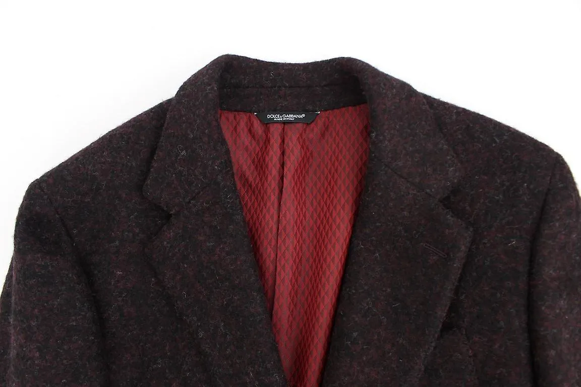 Dolce & Gabbana Alpaga Two Button Blazer