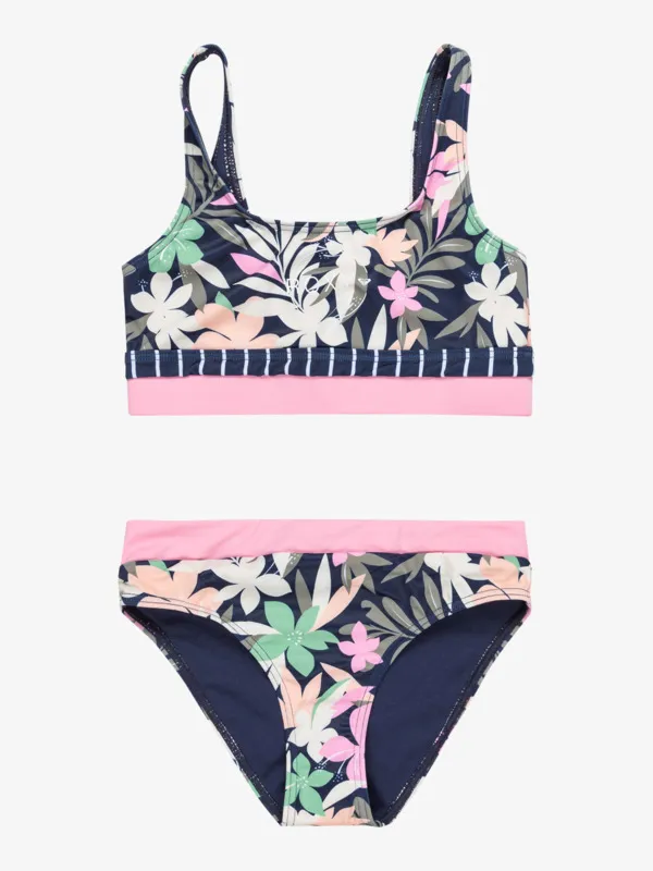 Ilacabo Active - Conjunto de bikini Topini para Niñas 6-16