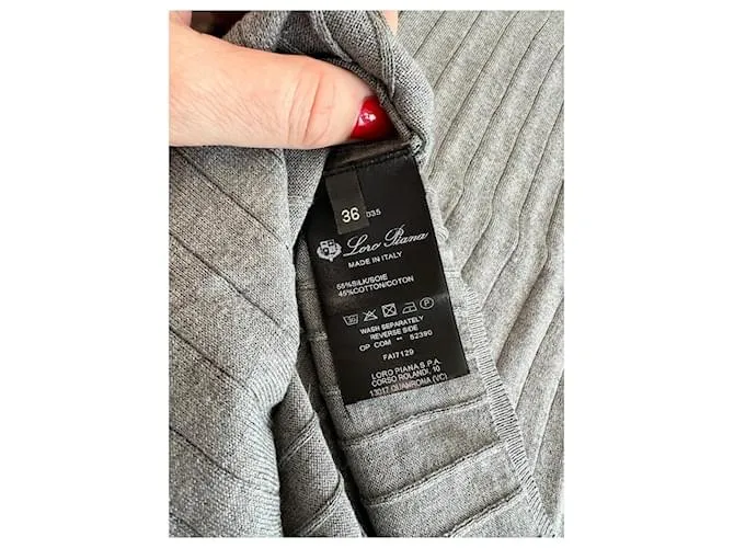 Loro Piana Ropa de punto Gris 
