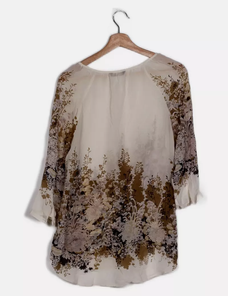 Massimo Dutti Blusa Fluido