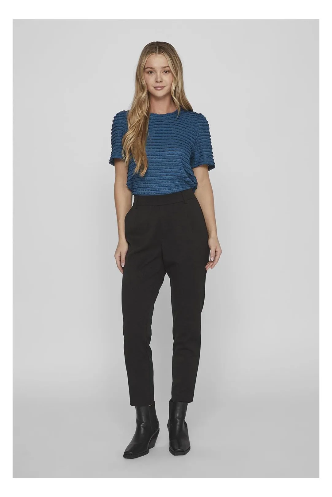 PANTALON TELA VIVARONE NEGRO