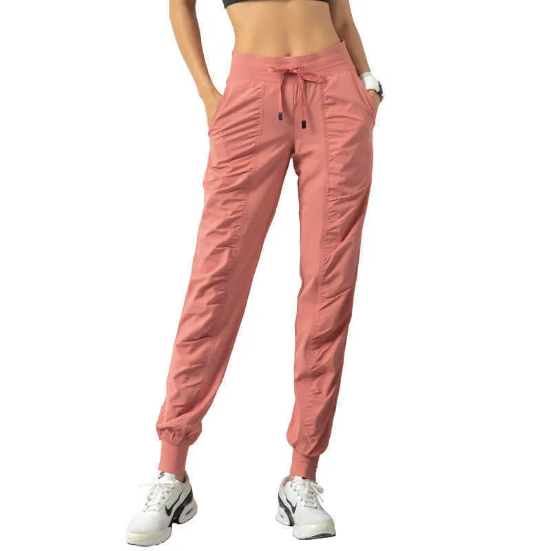 Pantalones deportivos transpirables, ropa de gimnasia, joggers para mujer, de secado rápido, ajustados, holgados, para correr, e