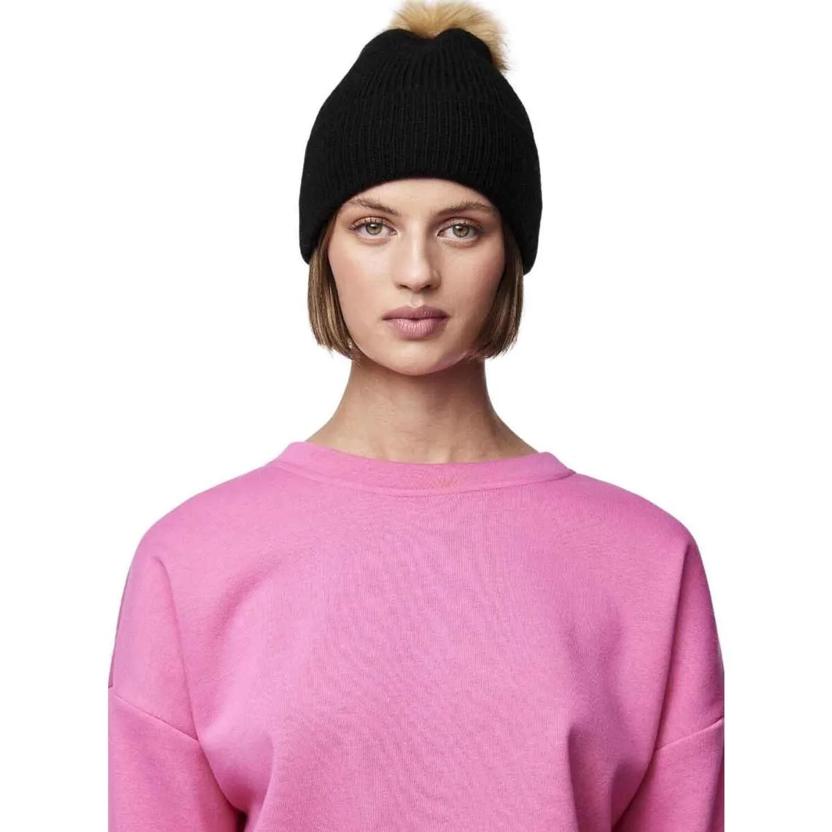 PCBINA WOOL HOOD W. FOLD UP