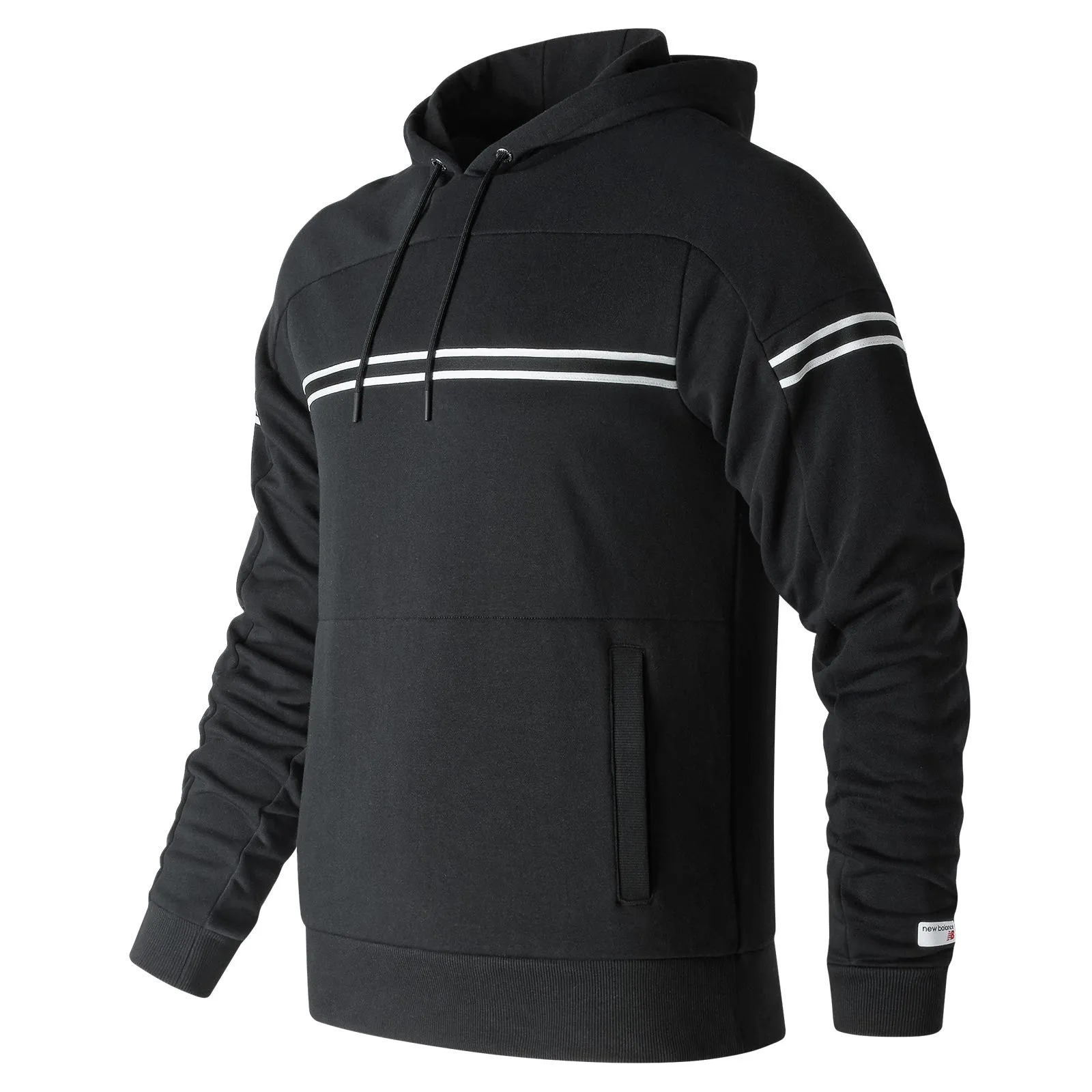 Polerón Hombre New Balance Athletics Hoodie Negro