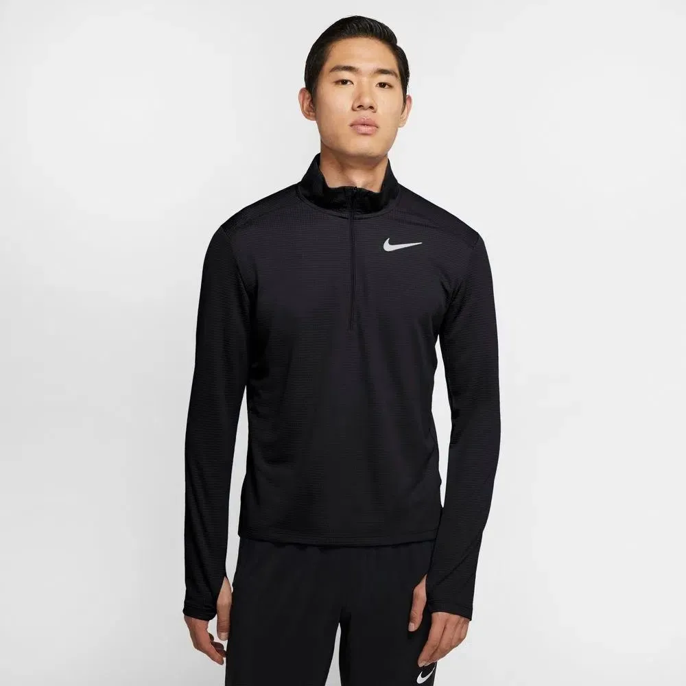 Polerón Running Hombre Nike Pacer Negro