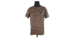 Thierry Mugler Top de algodón Castaño 