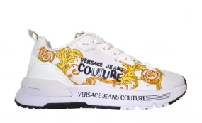 Versace Jeans Couture zapatos sneakers para mujer dinámico 74VA3SAA blanco