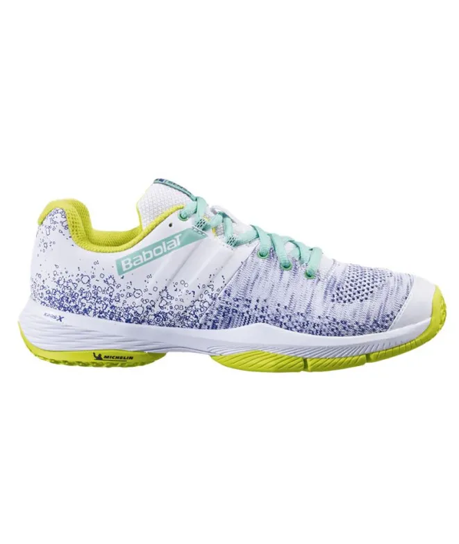 Zapatillas de pádel Babolat Sensa Mujer White
